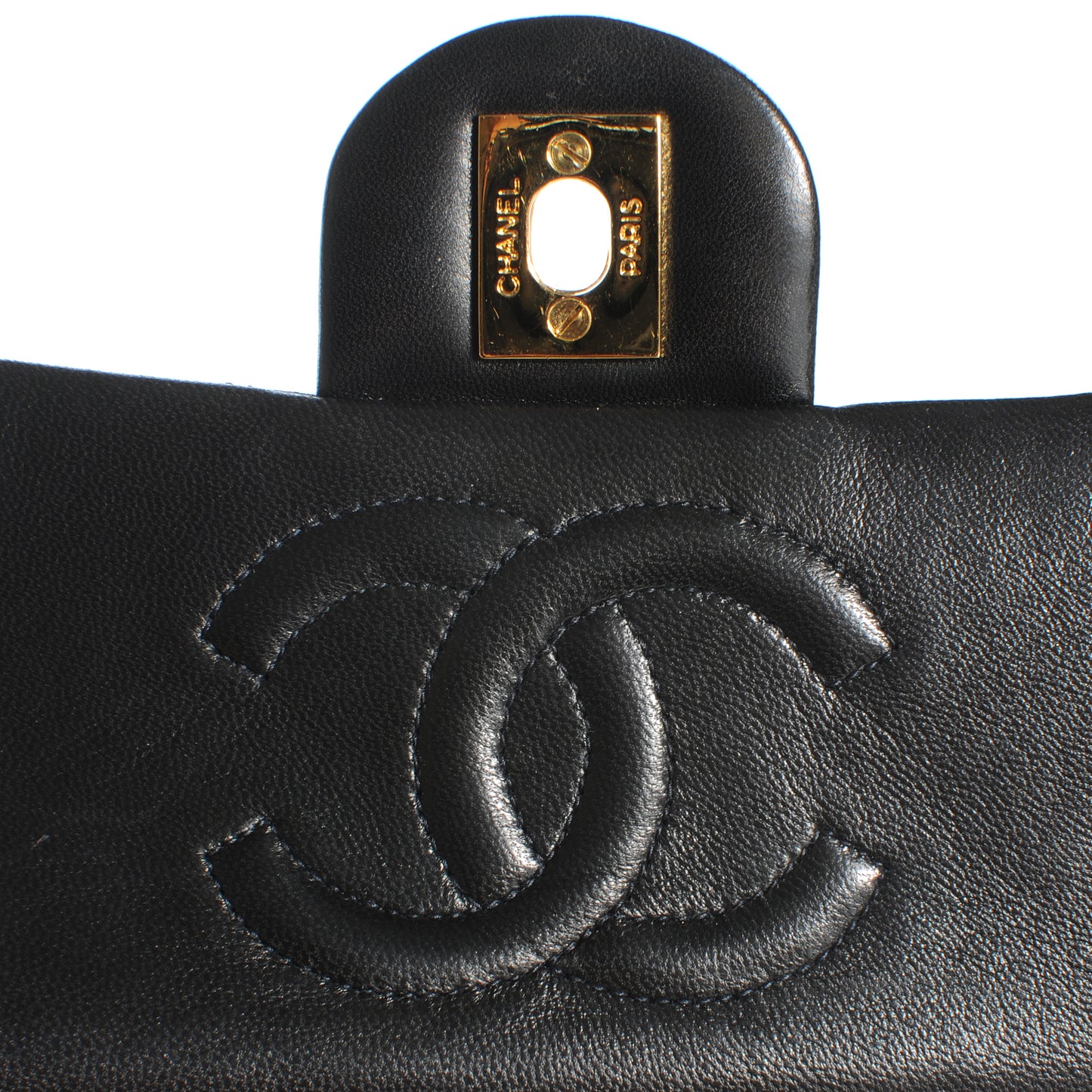 Lambskin Mini Flap Black