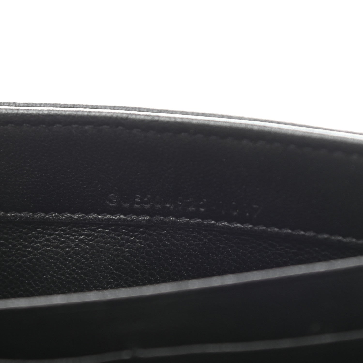 Saint Laurent Lambskin Y Quilted Monogram Large Loulou Flap Wallet Black 7 of 8