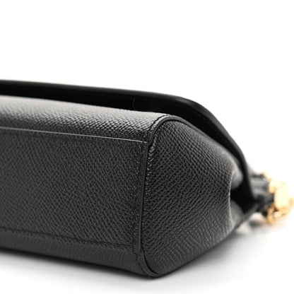 Dolce & Gabbana Dauphine Small Miss Sicily Satchel Black 7 of 7