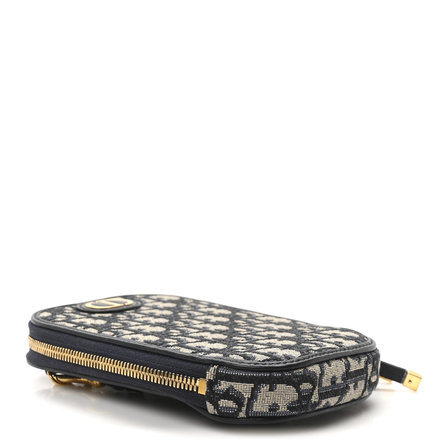 Christian Dior Oblique 30 Montaigne Phone Holder Blue 4 of 9
