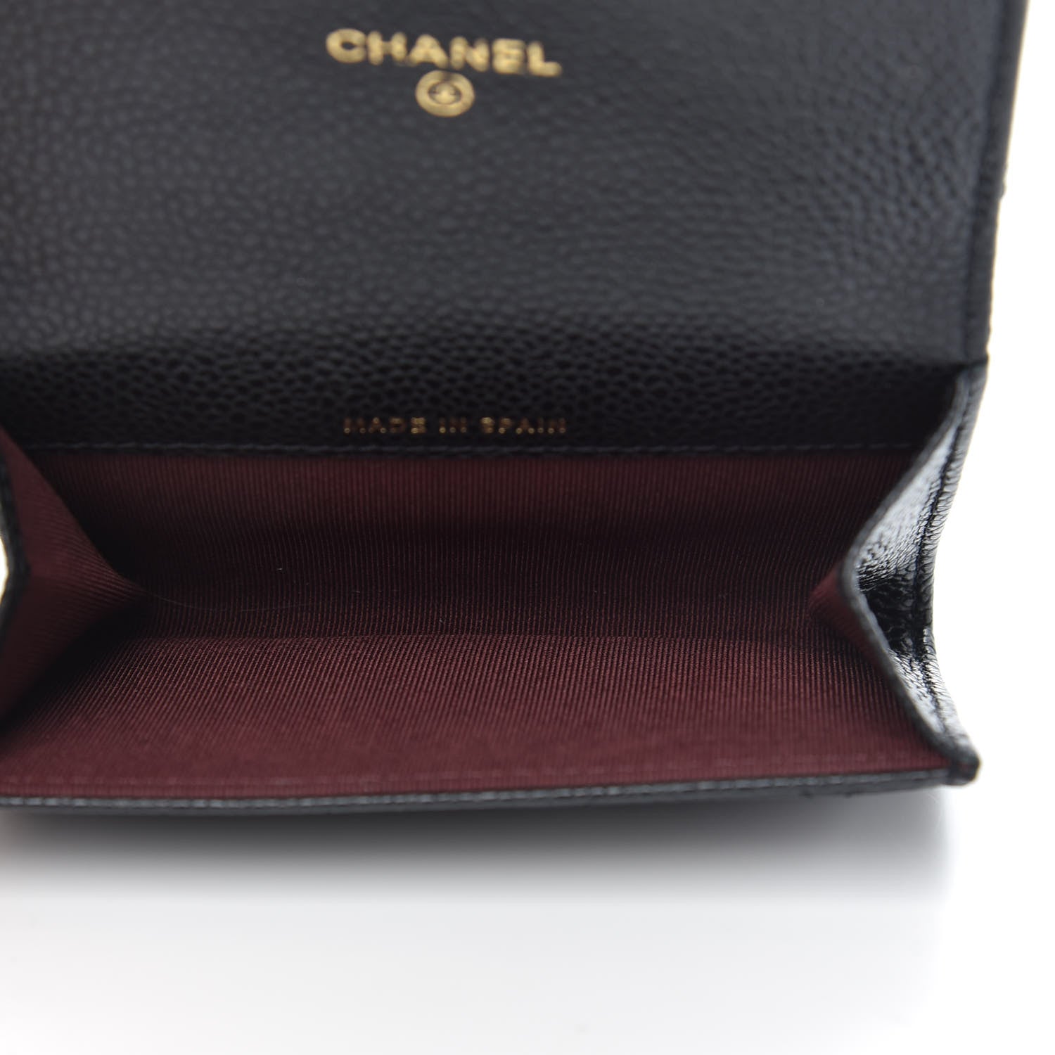Chanel Caviar Quilted Flap Card Holder Black 5 of 8