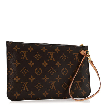 Louis Vuitton Monogram Neverfull MM GM Pochette Cherry 3 of 9