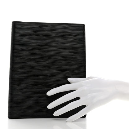 Louis Vuitton Epi Desk Agenda Cover Black 2 of 8