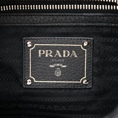 Prada Vitello Daino Hobo Black 6 of 16
