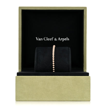 Van Cleef & Arpels 18K Rose Gold Perlee Pearls of Gold Bracelet M 4 of 4