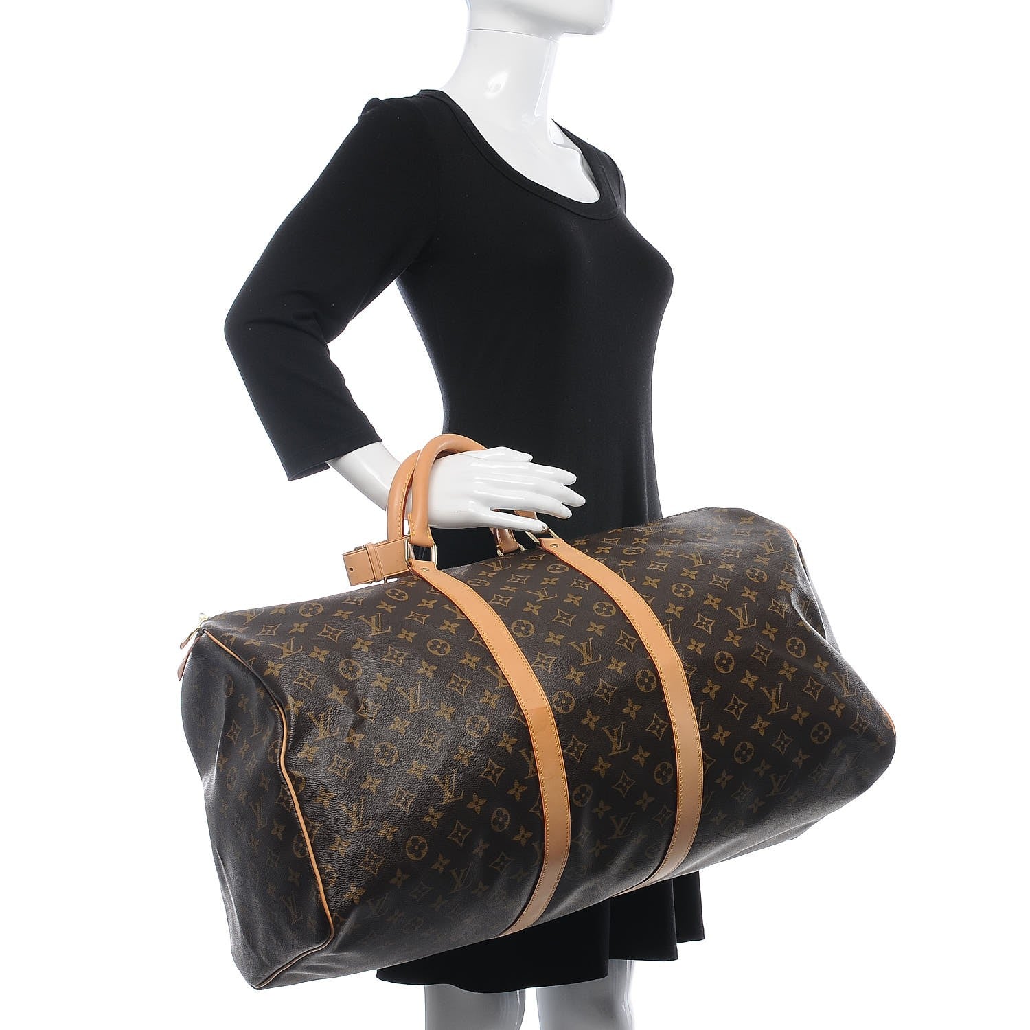 Louis Vuitton Monogram Keepall 55 2 of 11