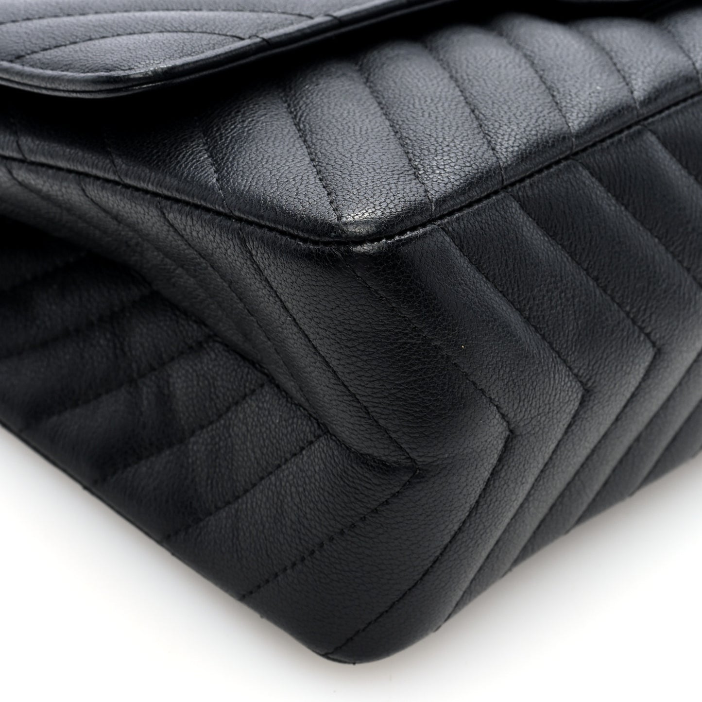 Sheepskin Chevron Quilted 2.55 Reissue 226 Flap So Black