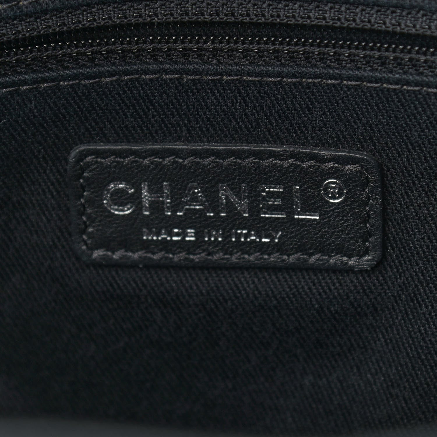 Chanel Iridescent Calfskin Jumbo In the Mix Double Flap Black 6 of 10