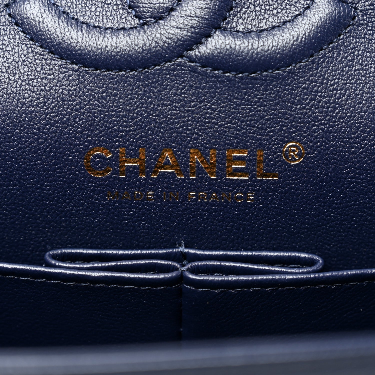 Chanel Caviar Quilted Small Double Flap Dark Navy 6 of 11