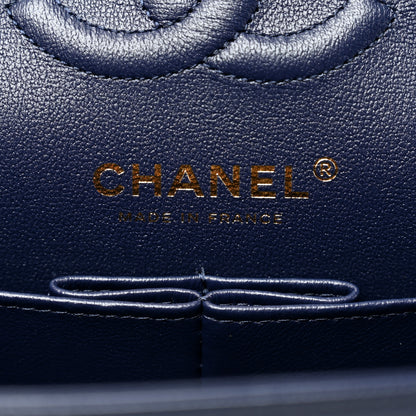 Chanel Caviar Quilted Small Double Flap Dark Navy 6 of 11