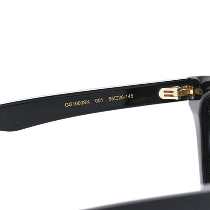 Gucci Acetate Square Frame Sunglasses GG1000SK Black 5 of 9