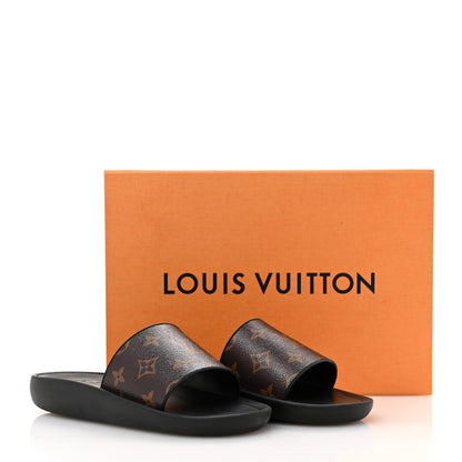 Louis Vuitton Monogram Sunbath Slide Sandals 36 9 of 9