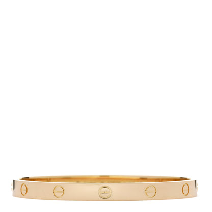 Cartier 18K Yellow Gold LOVE Bracelet 19 1 of 9