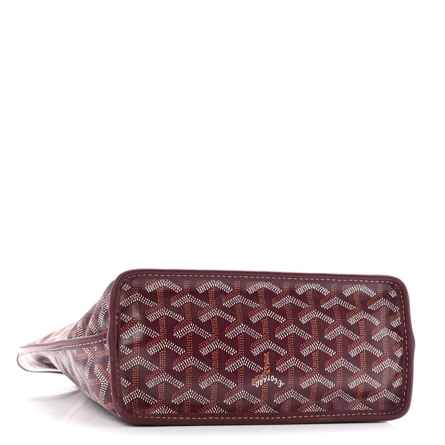 Goyard Goyardine Reversible Mini Anjou Burgundy 8 of 20
