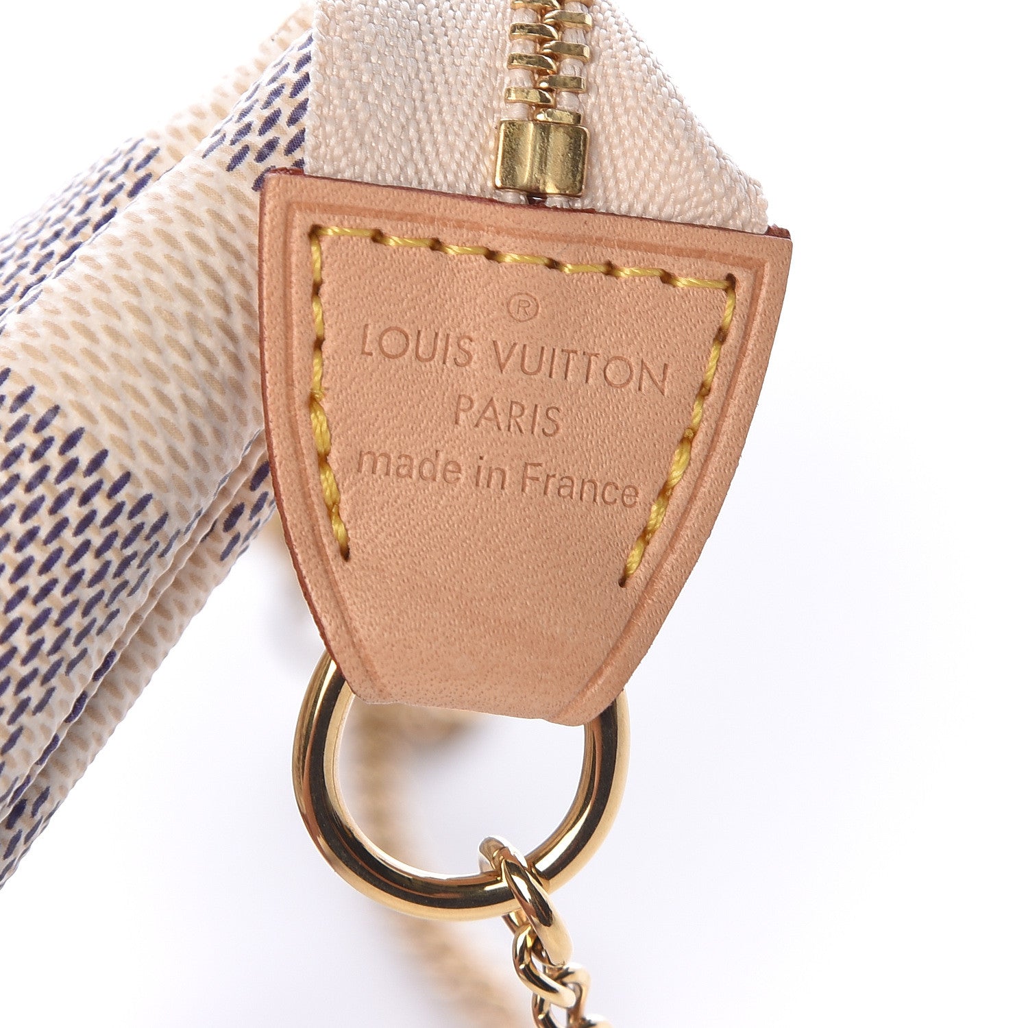 Louis Vuitton Damier Azur Mini Pochette Accessories 5 of 7