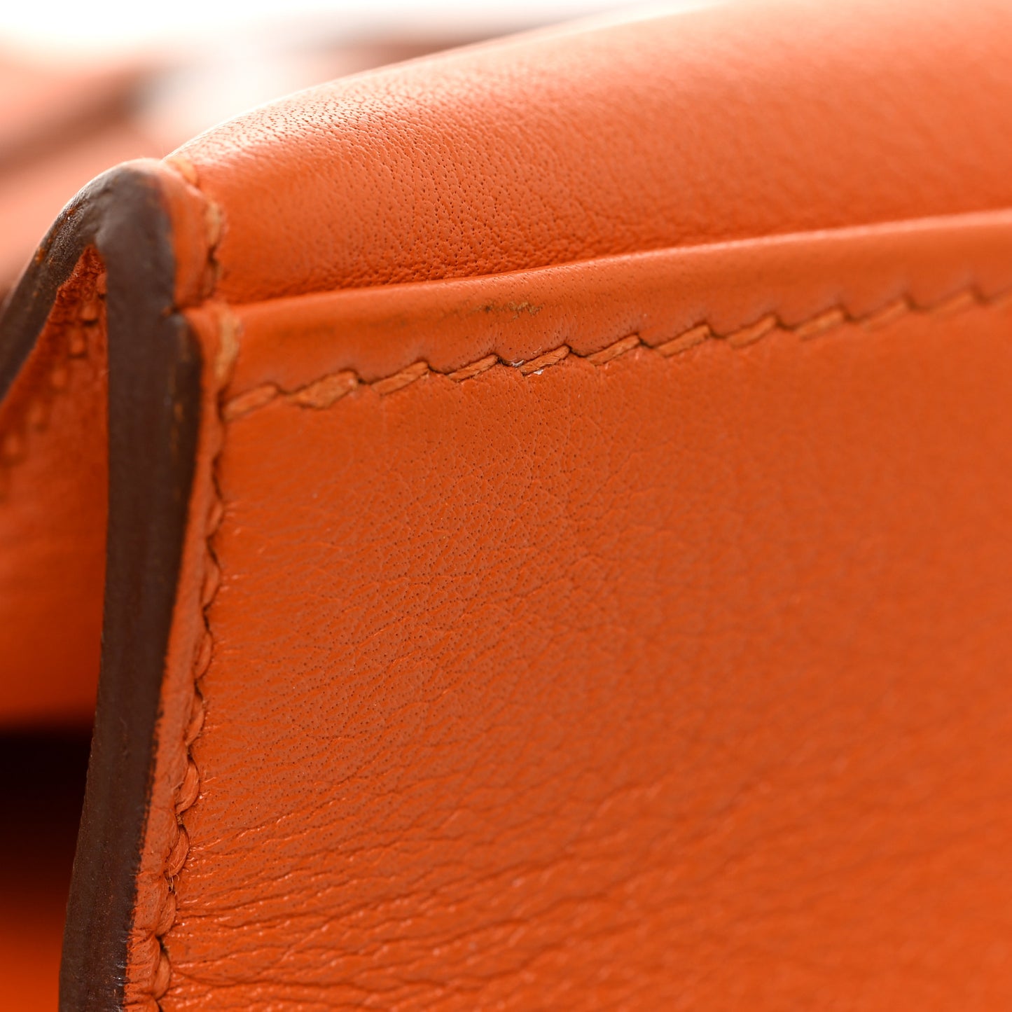Swift Kelly Pochette Clutch Orange