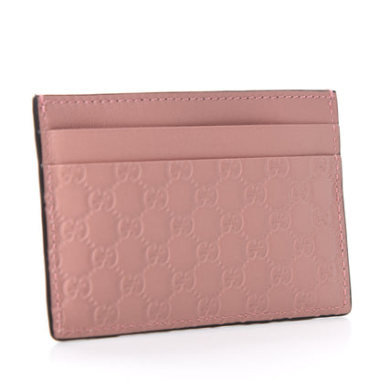 Gucci Microguccissima Card Holder Soft Pink 3 of 7