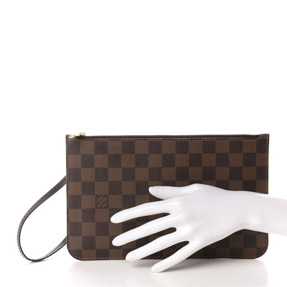 Louis Vuitton Damier Ebene Neverfull MM GM Pochette 2 of 6