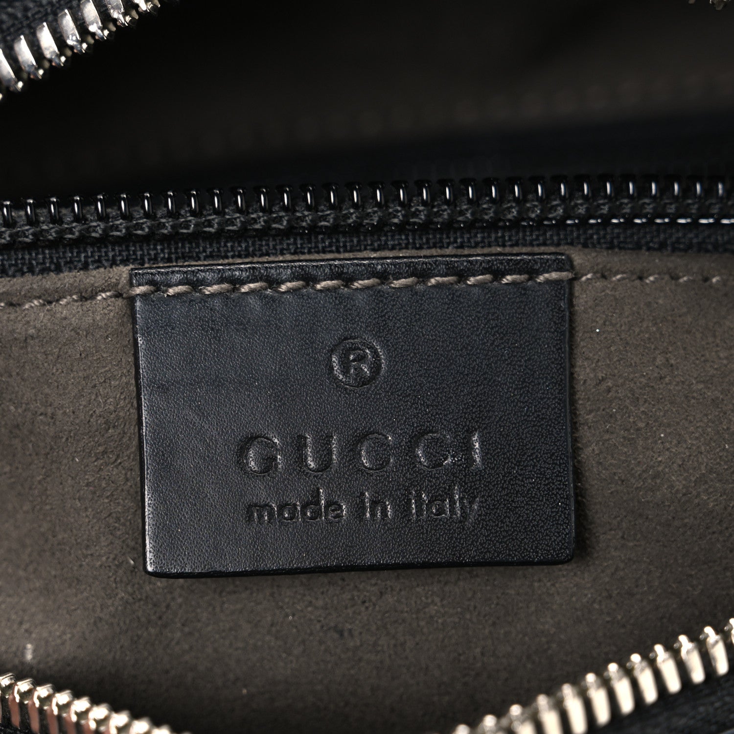 Gucci GG Supreme Monogram Camera Bag Beige Black 6 of 13