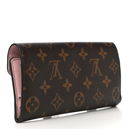 Louis Vuitton Monogram Josephine Wallet Rose Ballerine 3 of 15