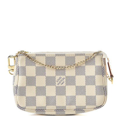 Louis Vuitton Damier Azur Mini Pochette Accessories 1 of 8
