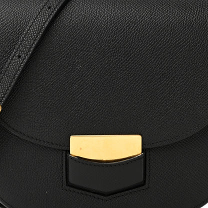 Celine Grained Calfskin Small Trotteur Black 7 of 10