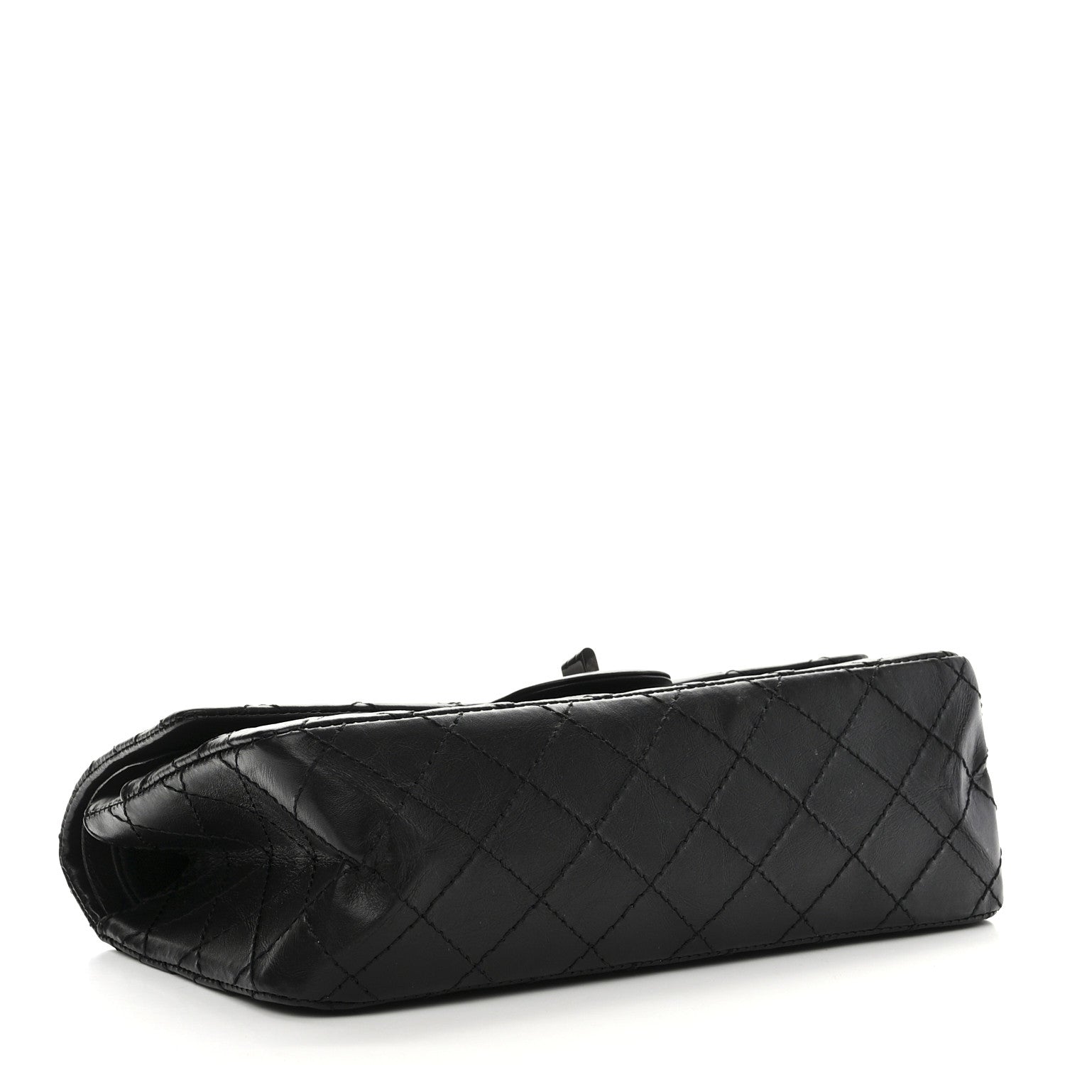 Chanel Aged Calfskin Quilted 2.55 Reissue 225 Flap So Black 4 of 10