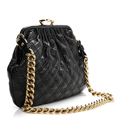Marc Jacobs Calfskin Quilted Little Stam Black 1 of 6