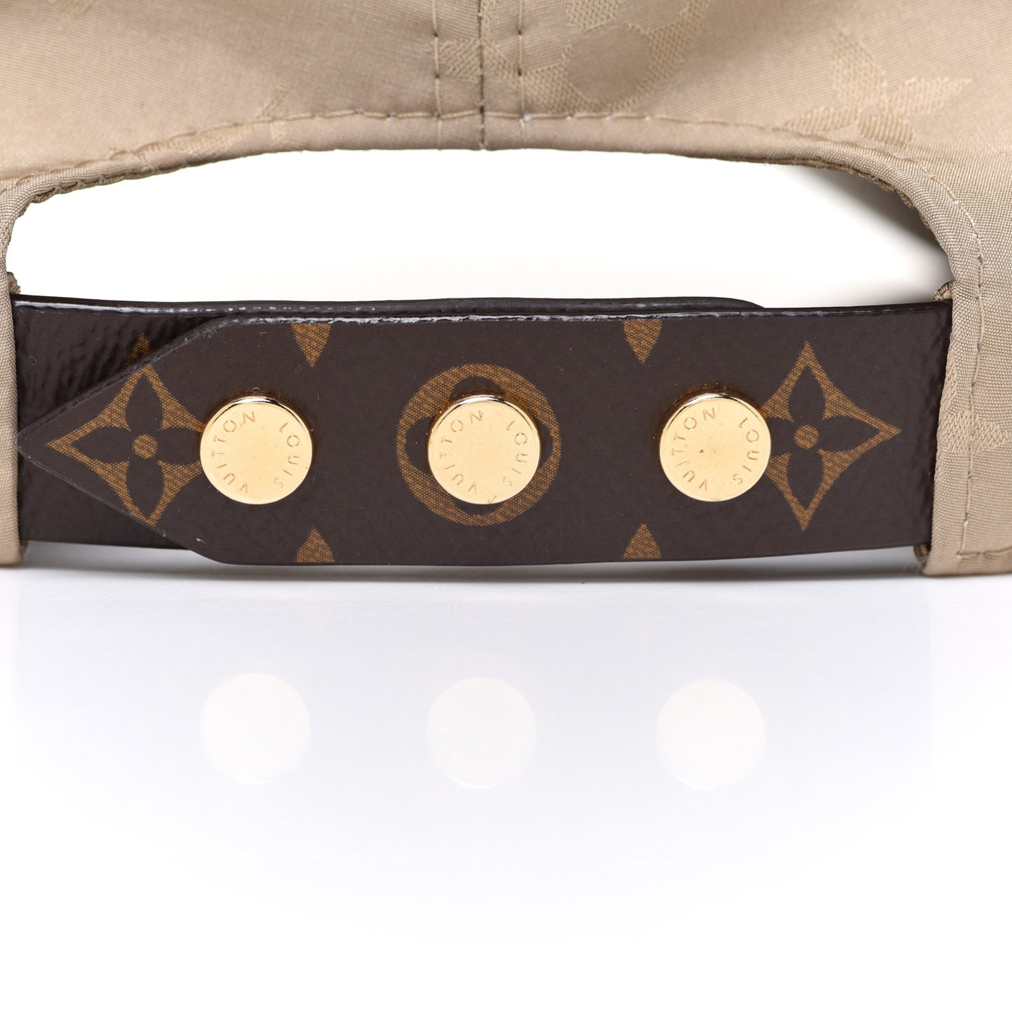Polyester Silk Monogram LV Get Ready Cap L