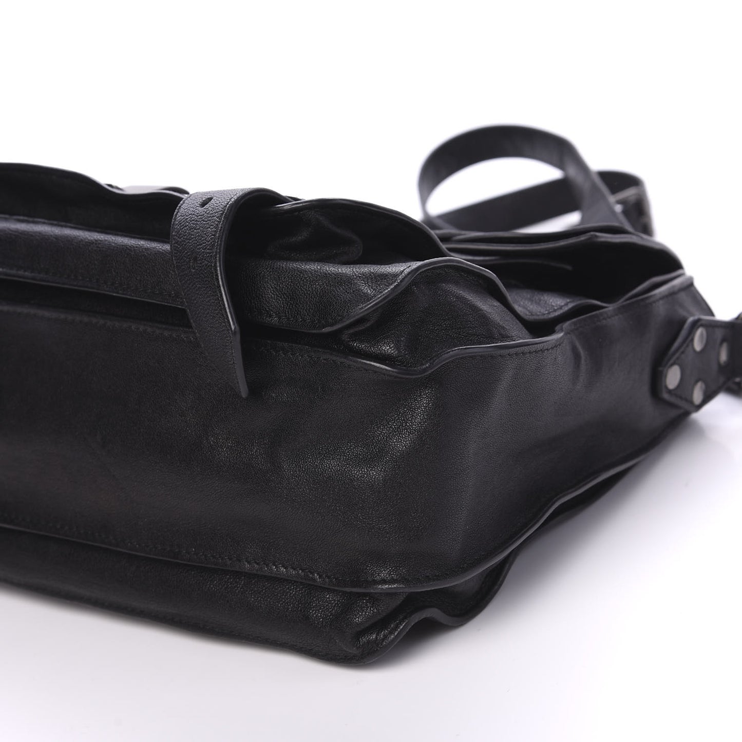 Lambskin Medium PS1 Satchel Black