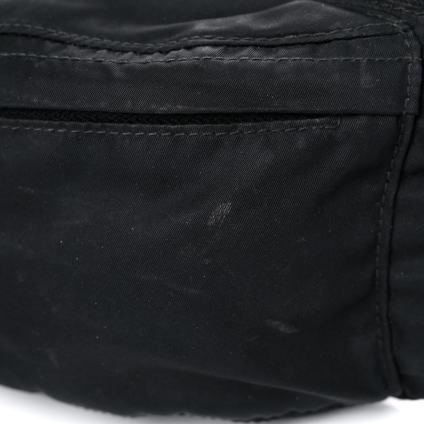 Tessuto Nylon Montagna Belt Bag Black