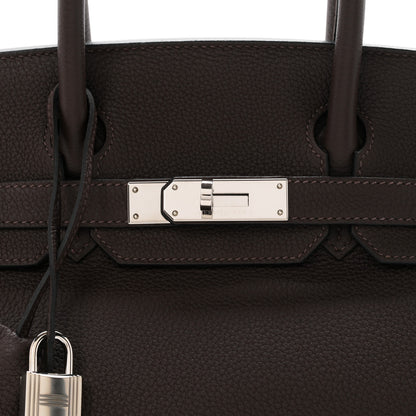 Hermes Togo Verson Birkin 30 Ebene Gold 8 of 10