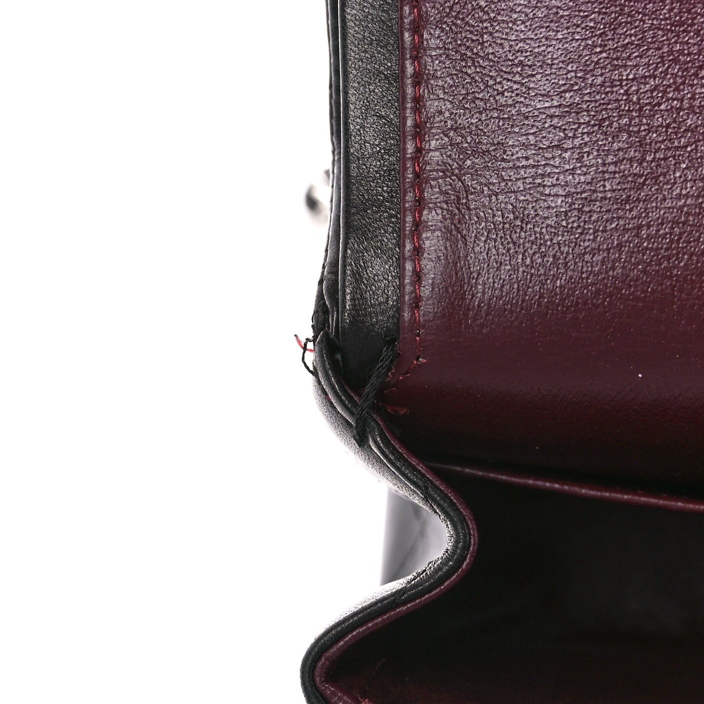 Lambskin Quilted Small Double Flap Black