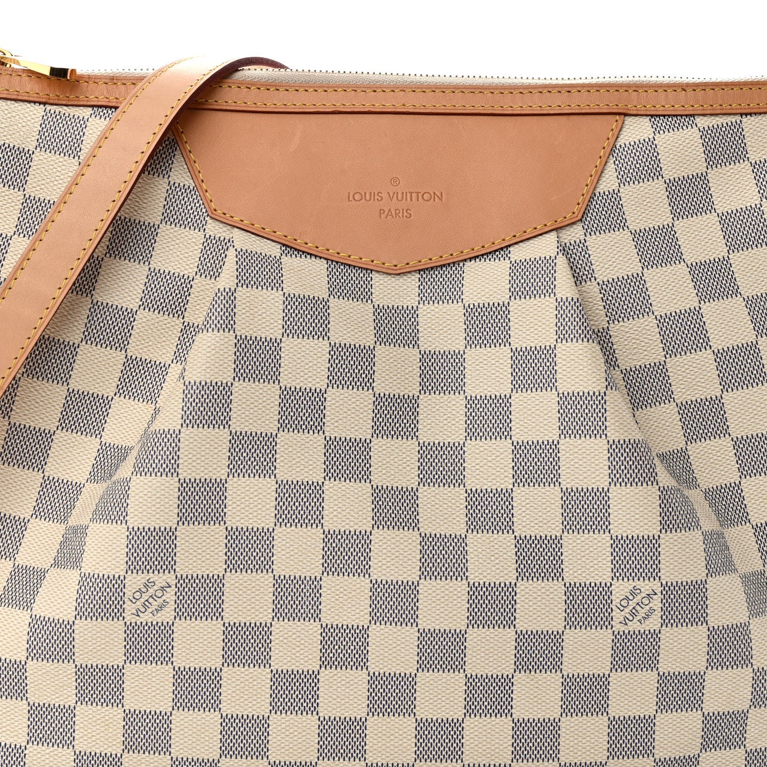 Louis Vuitton Damier Azur Siracusa MM 7 of 10