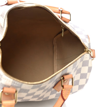 Louis Vuitton Damier Azur Speedy Bandouliere 30 4 of 10