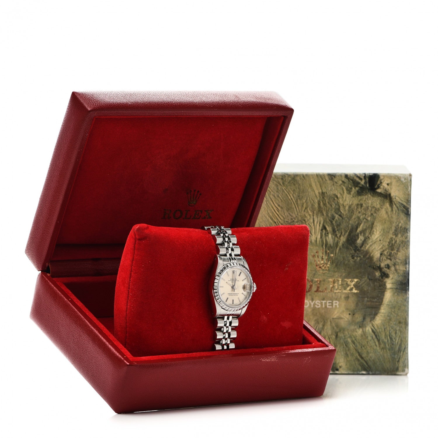 Rolex Stainless Steel 26mm Oyster Perpetual Date Watch Silver 69240 5 of 5