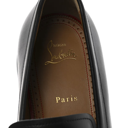 Christian Louboutin Calfskin Urbino Mens Loafers 43 Black 7 of 8
