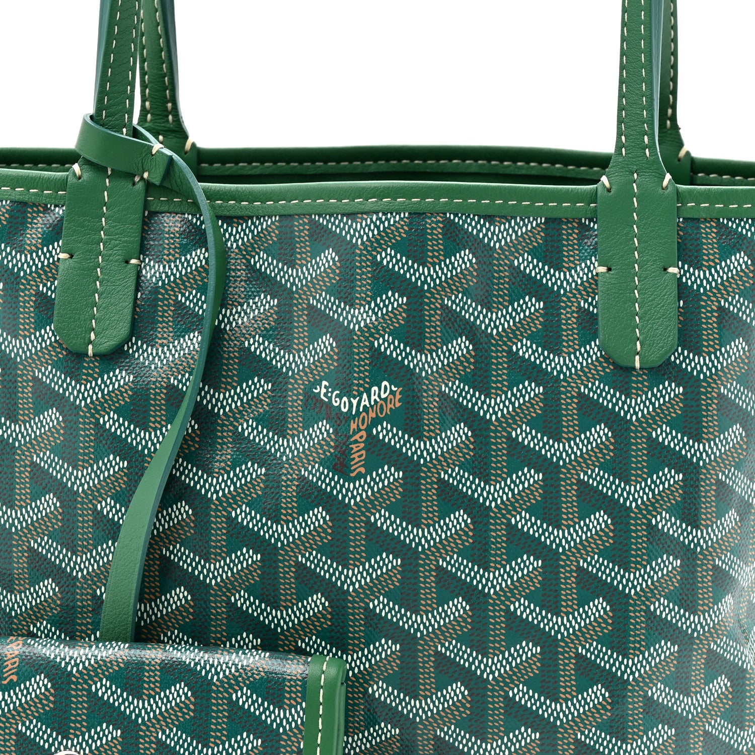 Goyard Goyardine Reversible Mini Anjou Green 12 of 17