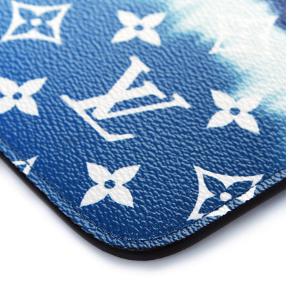 Louis Vuitton Monogram Escale Neverfull MM GM Pochette Blue 9 of 11