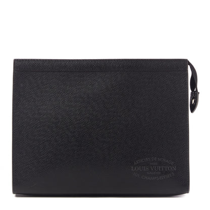 Louis Vuitton Taiga Pochette Voyage MM Black 1 of 7