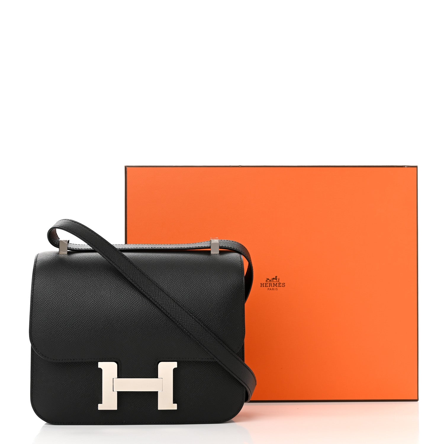 Hermes Epsom Constance 24 Black 12 of 12