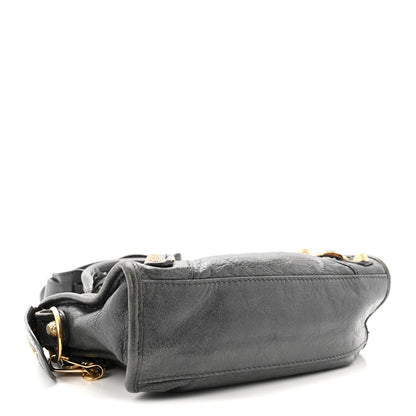 Balenciaga Agneau Giant 12 Gold Hardware Mini City Gris Tarmac 4 of 10