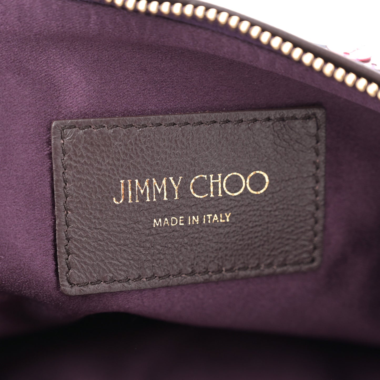 Sequin Maxi Callie Embroidery Bag Raspberry Mix