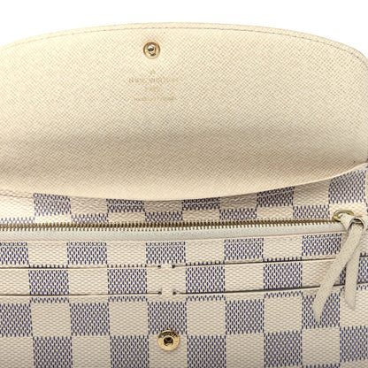 Louis Vuitton Damier Azur Emilie Wallet 6 of 11