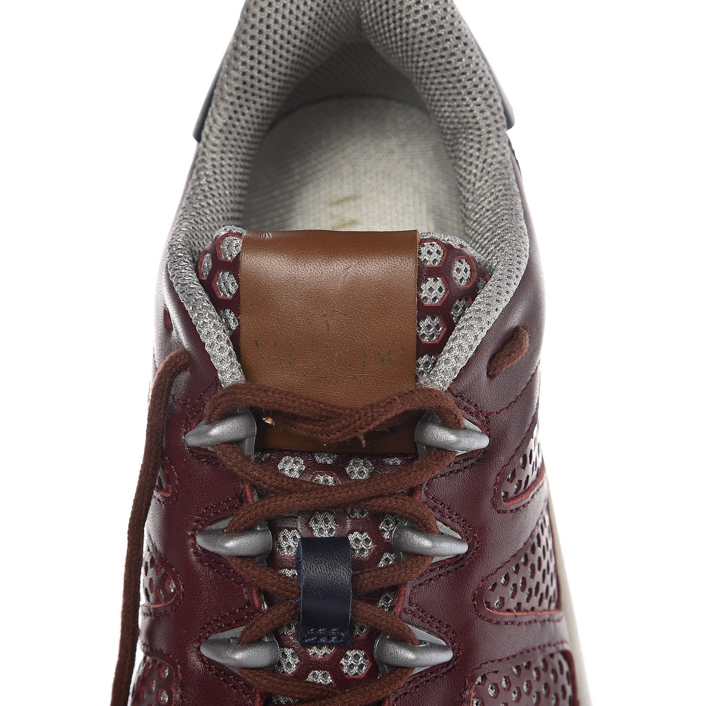 Nappa Mesh Laser Cut Mens X-Ray Sneakers 39.5 Rubin Multicolor