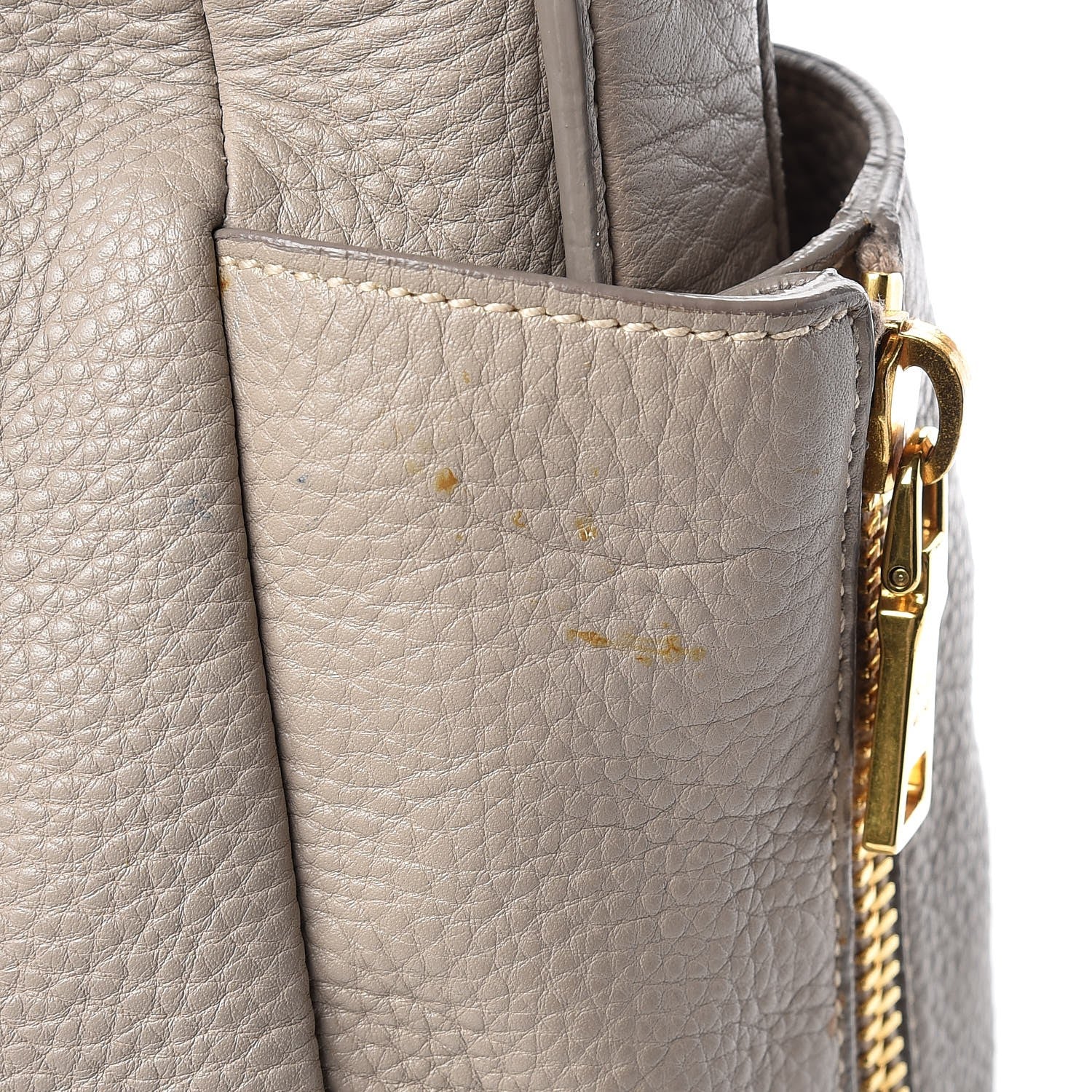 Prada Vitello Daino Side Pocket Hobo Pomice 14 of 22