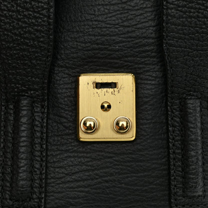 3.1 Phillip Lim Textured Calfskin Mini Pashli Satchel Black 13 of 13