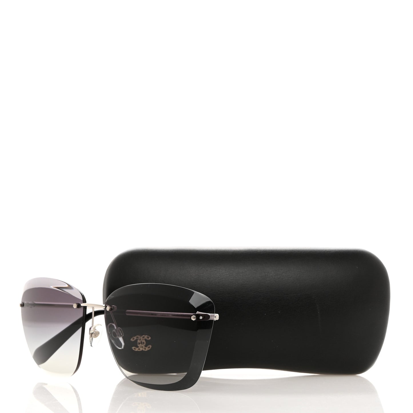 Butterfly Spring Sunglasses 4221 Dark Silver Grey