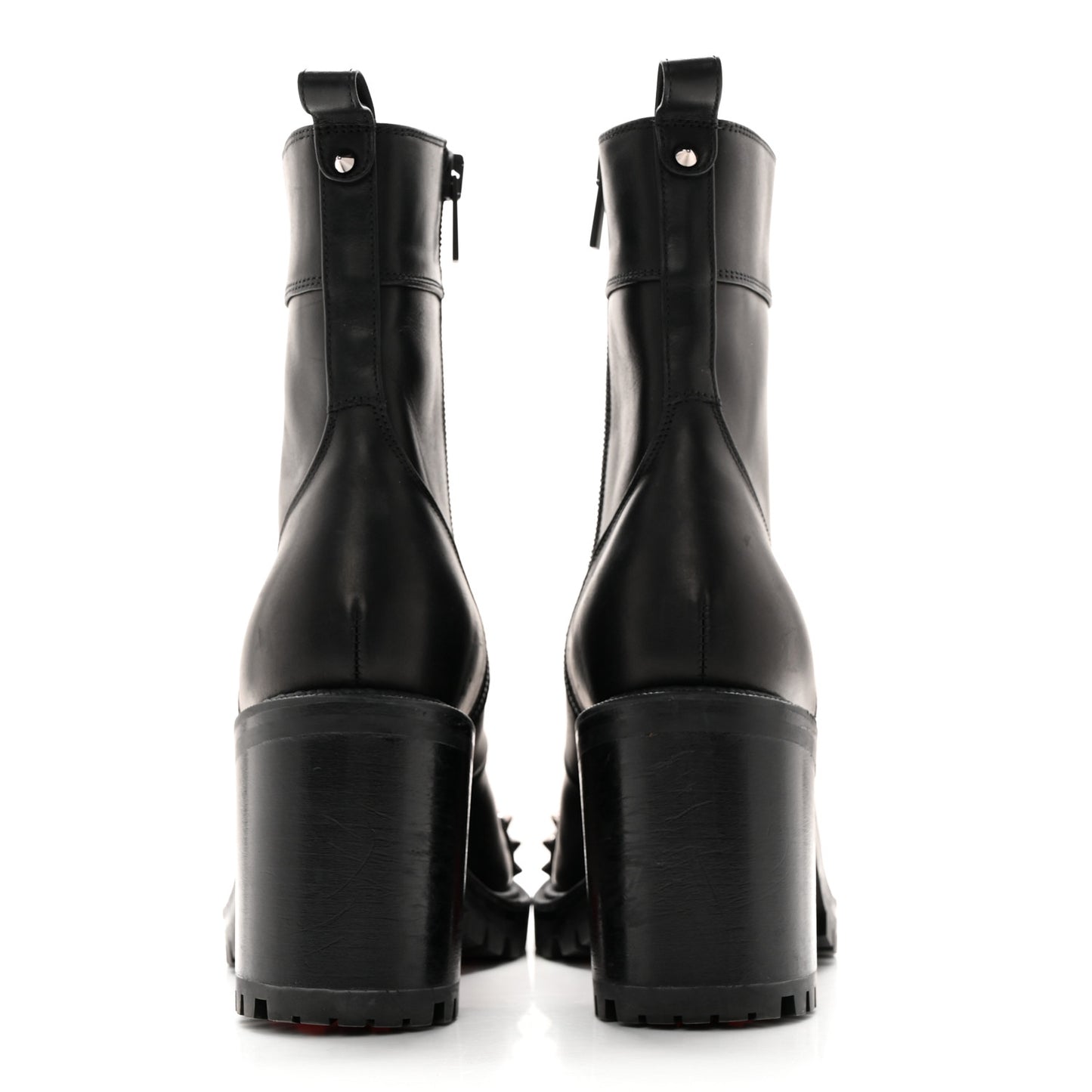 Calfskin Spikes TS Croc 70 Boots 35 Black