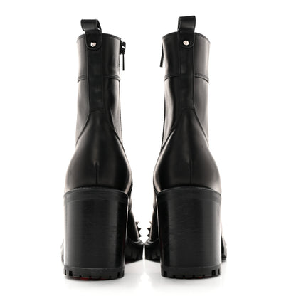 Christian Louboutin Calfskin Spikes TS Croc 70 Boots 35 Black 5 of 13